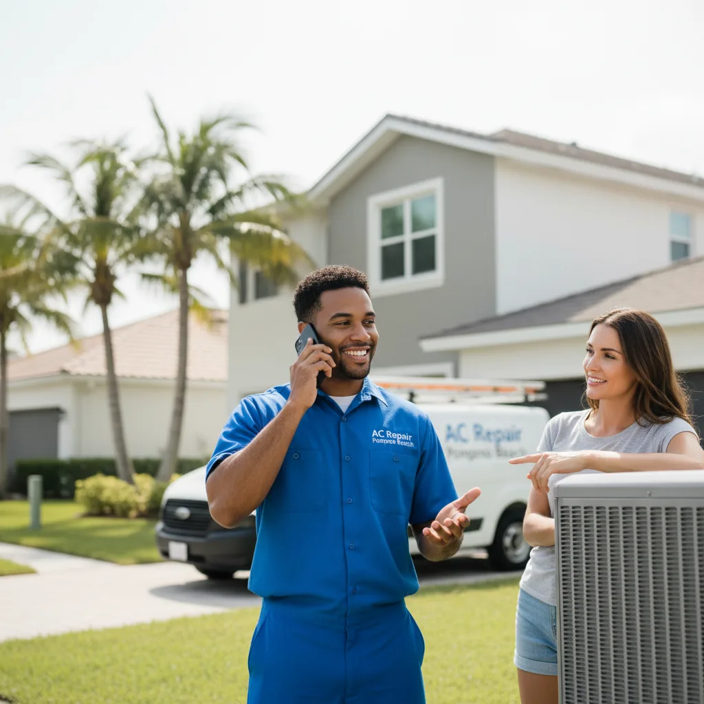 AC Repair Pompano Beach customer support in Everett